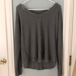 Hollister gray sweater